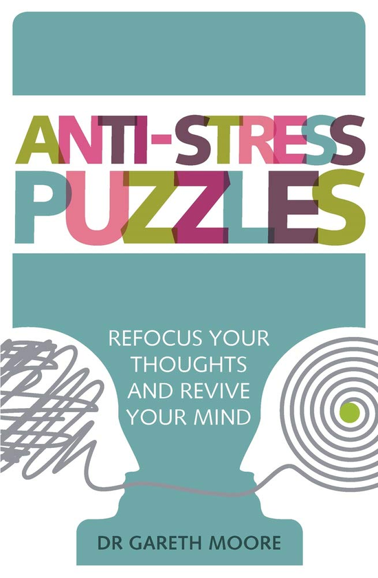 Паперова книга «Anti-Stress Puzzles», автор Маргарет Мур - фото №1