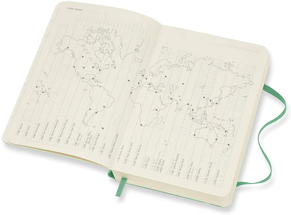 undefined «Ежедневник карманный Moleskine 2022 Ментол (DSK4612DC2Y22)», бренда Moleskine - фото №4 - миниатюра