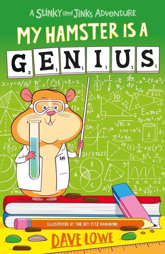 Паперова книга «My Hamster is a Genius», автор Дейв Лоу - фото №1