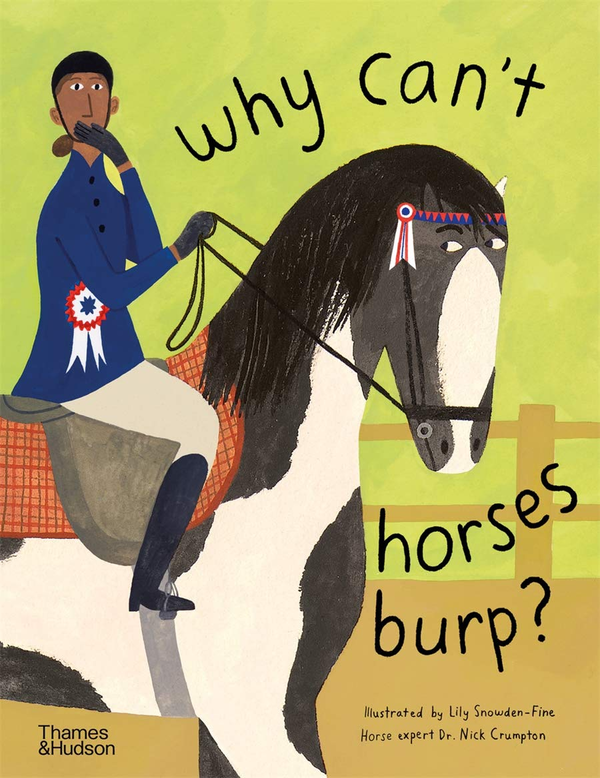 Паперова книга «Why can't horses burp?», автор Нік Крамптон - фото №1