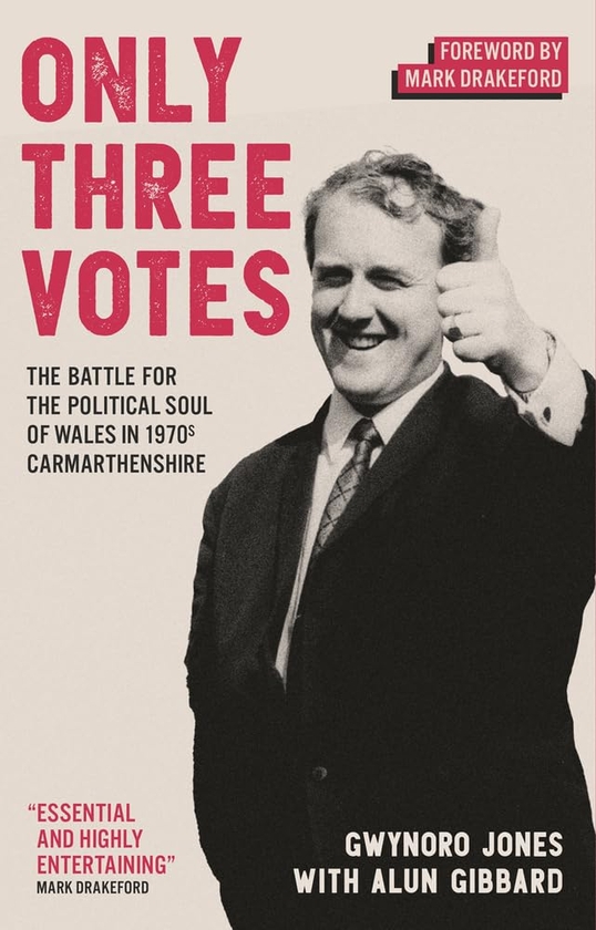 Паперова книга «Only Three Votes», авторів Алун Гіббард, Ґвіноро Джонс - фото №1