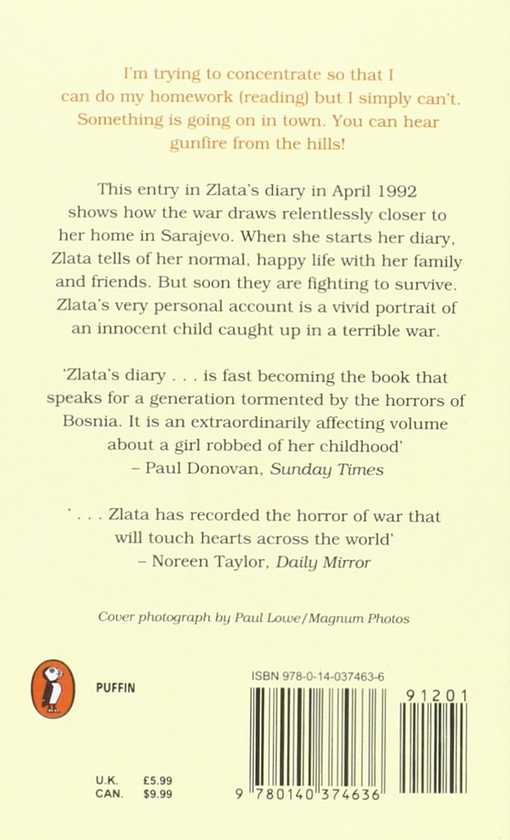 Бумажная книга «Zlata's Diary», автор Злата Филипович - фото №1