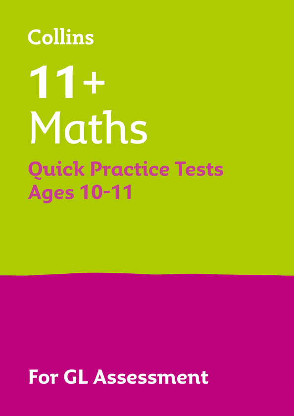 Бумажная книга «11+ Maths Quick Practice Tests Age 10-11 (Year 6) : For the Gl Assessment Tests» - фото №1