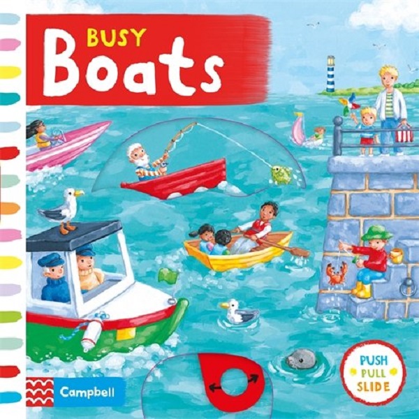 Паперова книга «Busy Boats» - фото №1