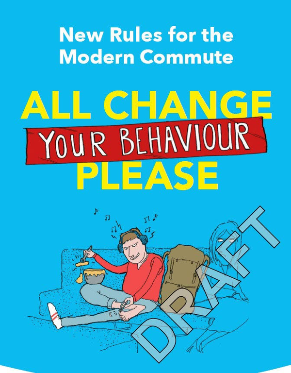 Бумажная книга «New Rules for the Modern Commute. All Change Your Behaviour Please», авторов Энди Буш, Ричи Ферт - фото №1