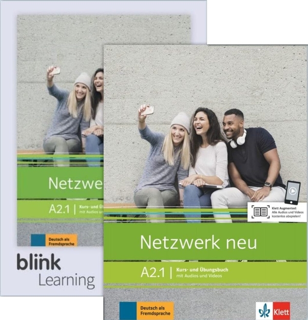 [object Object] «Netzwerk neu A2.1. Media Bundle BlinkLearning. Kurs- und Übungsbuch mit Audios und Videos», авторів Стефані Денглер, Таня Майр-Зібер, Пол Руш, Гелен Шмітц - фото №1