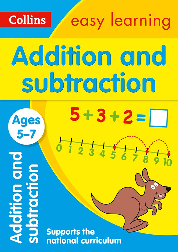 Паперова книга «Addition and Subtraction Ages 5-7: Prepare for School with Easy Home Learning» - фото №1
