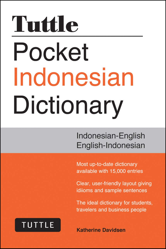 Бумажная книга «Tuttle Pocket Indonesian Dictionary. Indonesian-English. English-Indonesian», автор Кэтрин Давидсен - фото №1