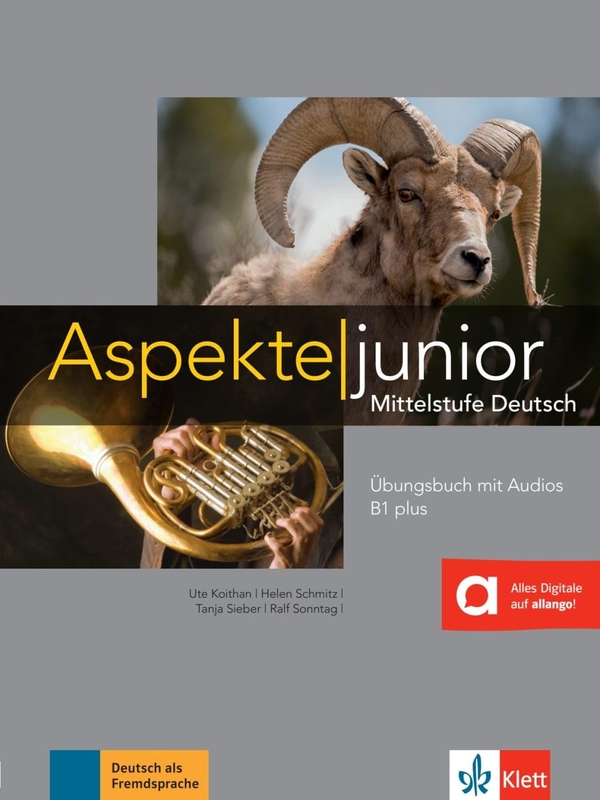 [object Object] «Aspekte junior Arbeitsbuch B1+ mit Audio», автор Уте Койтан - фото №1
