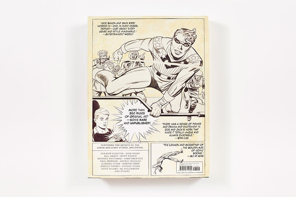 Бумажная книга «The Art of the Simon and Kirby Studio», авторов Джек Кирби, Джо Саймон - фото №1