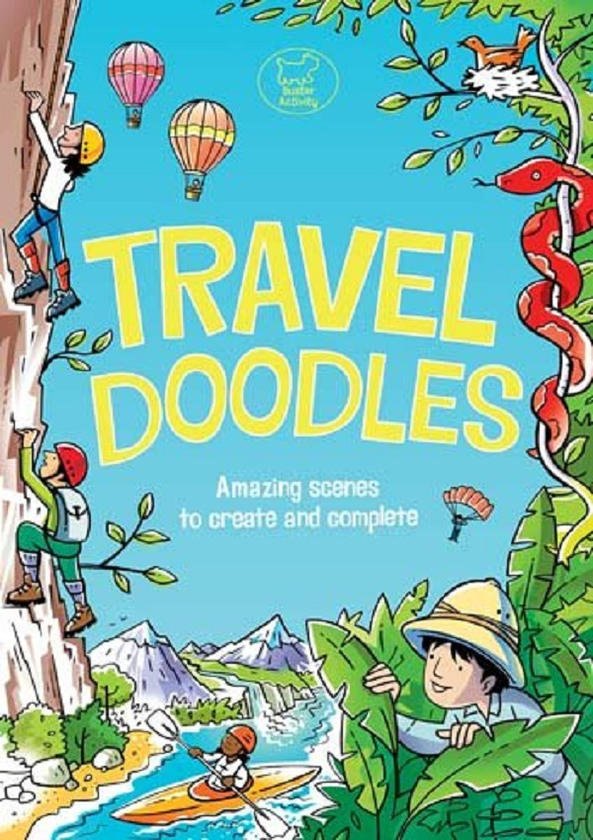 Бумажная книга «Travel Doodles», автор Адриан Барклай - фото №1