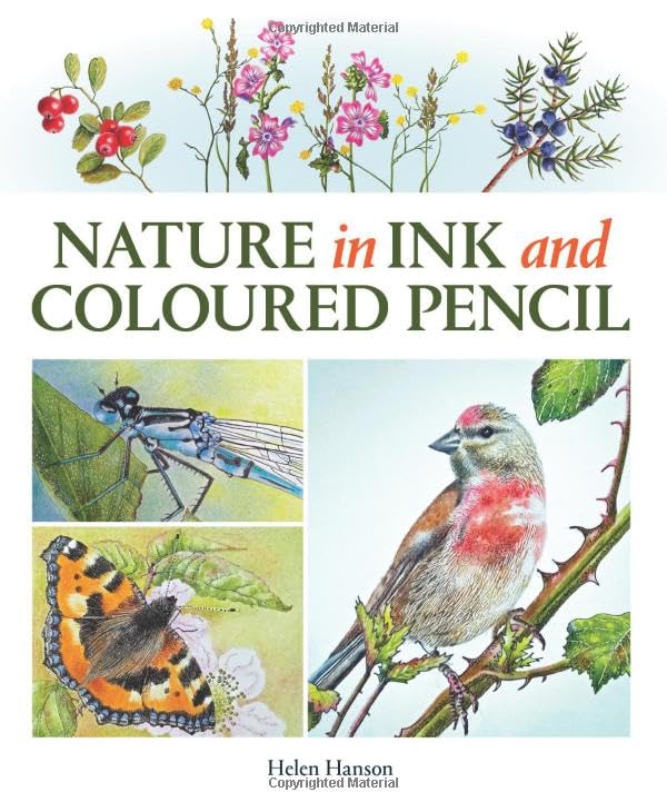 Бумажная книга «Nature in Ink and Coloured Pencil», автор Хелен Хэнсон - фото №1