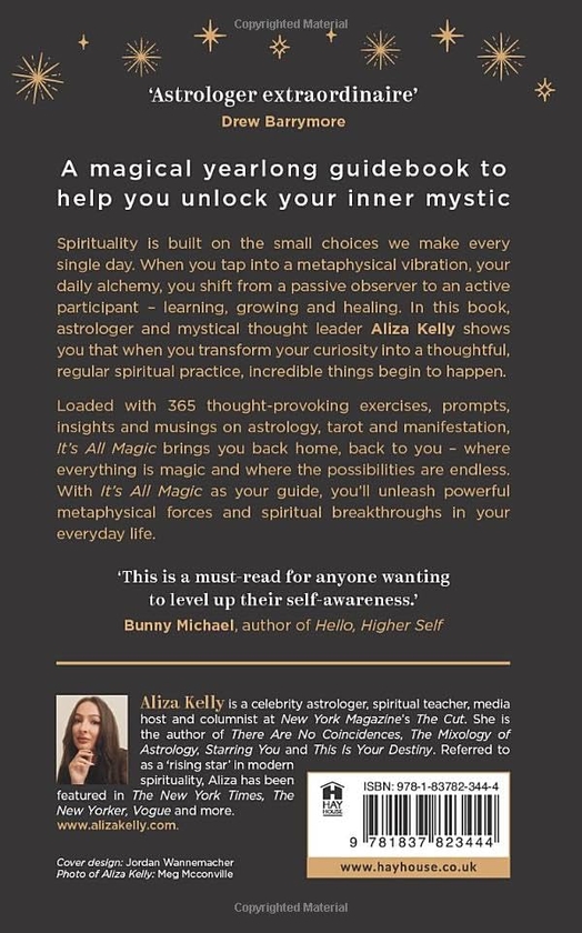 Паперова книга «It’s All Magic: 365 Reflections on Astrology, Tarot and Manifestation», автор Аліза Келлі - фото №1
