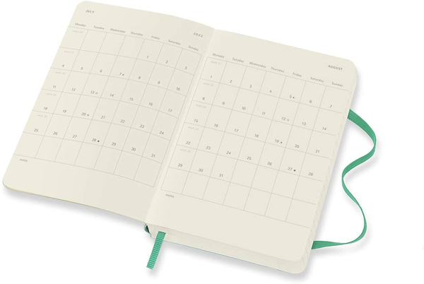 undefined «Ежедневник карманный Moleskine 2022 Ментол (DSK4612DC2Y22)», бренда Moleskine - фото №5 - миниатюра
