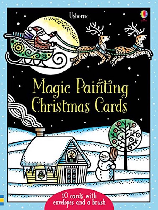 Паперова книга «Magic Painting Christmas Cards», автор Фіона Вотт - фото №1