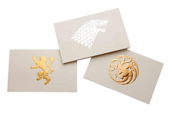 Паперова книга «Game of Thrones: House Sigil Foil Note Cards» - фото №1