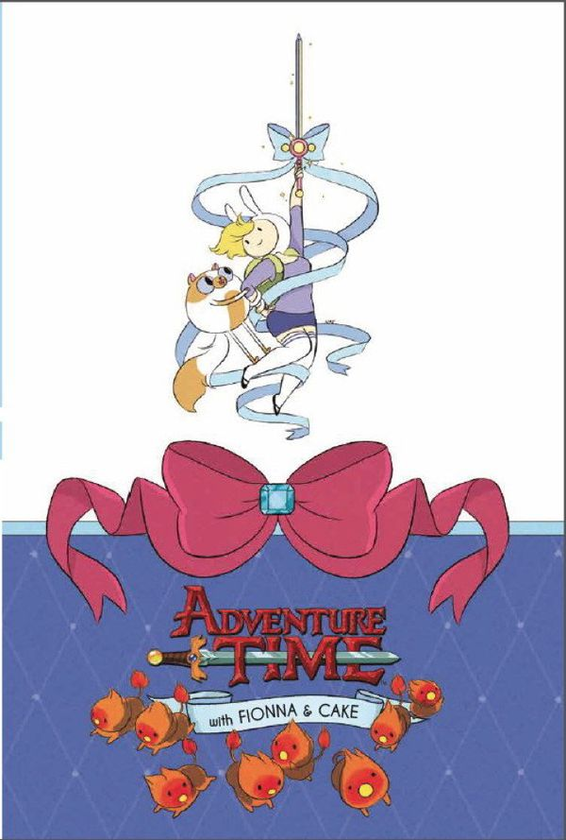 Бумажная книга «Adventure Time. Fionna & Cake Mathematical Edition», автор Наташа Аллегри - фото №1