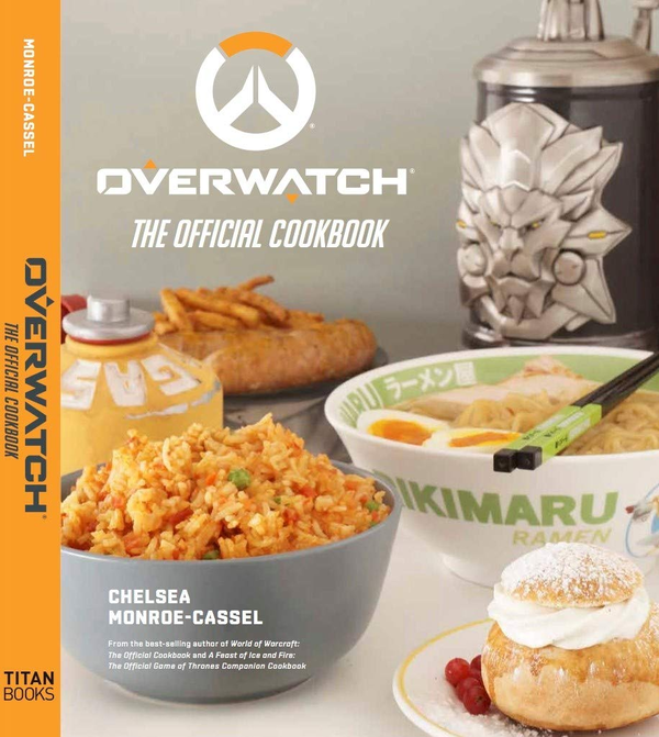 Паперова книга «Overwatch: The Official Cookbook», автор Челсі Монро-Кассель - фото №1