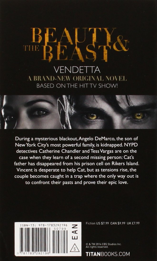 Бумажная книга «Beauty & the Beast. Vendetta. Book 1», автор Нэнси Холдер - фото №1