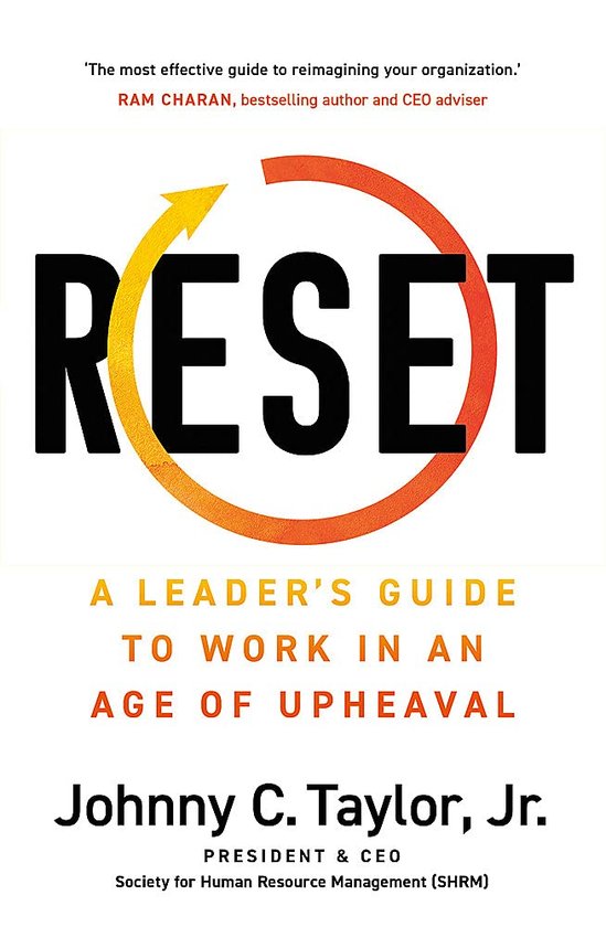 Паперова книга «RESET. A Leader's Guide to Work in an Age of Upheaval», автор Джонні Тейлор - фото №1