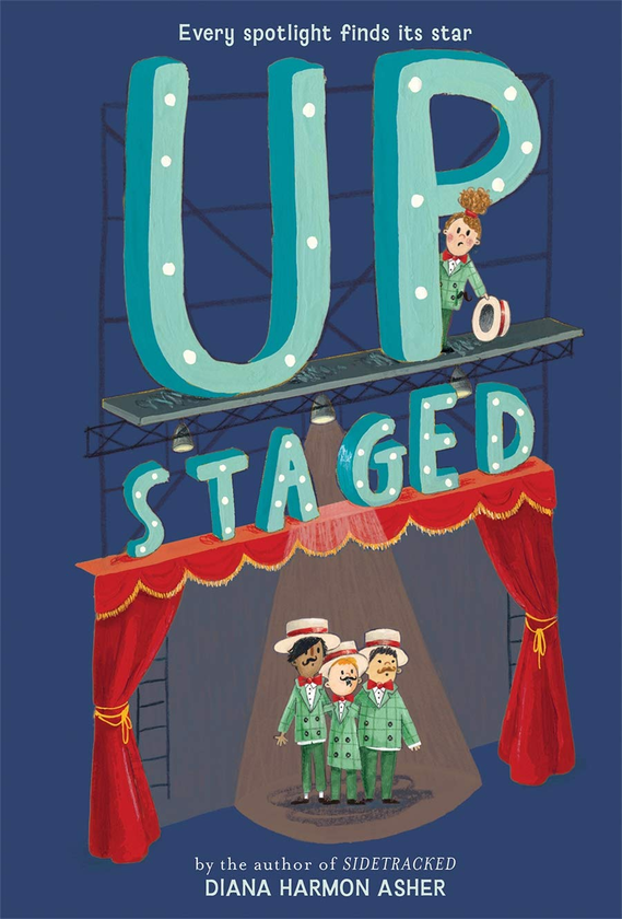 Паперова книга «Upstaged», автор Діана Хармон Ашер - фото №1
