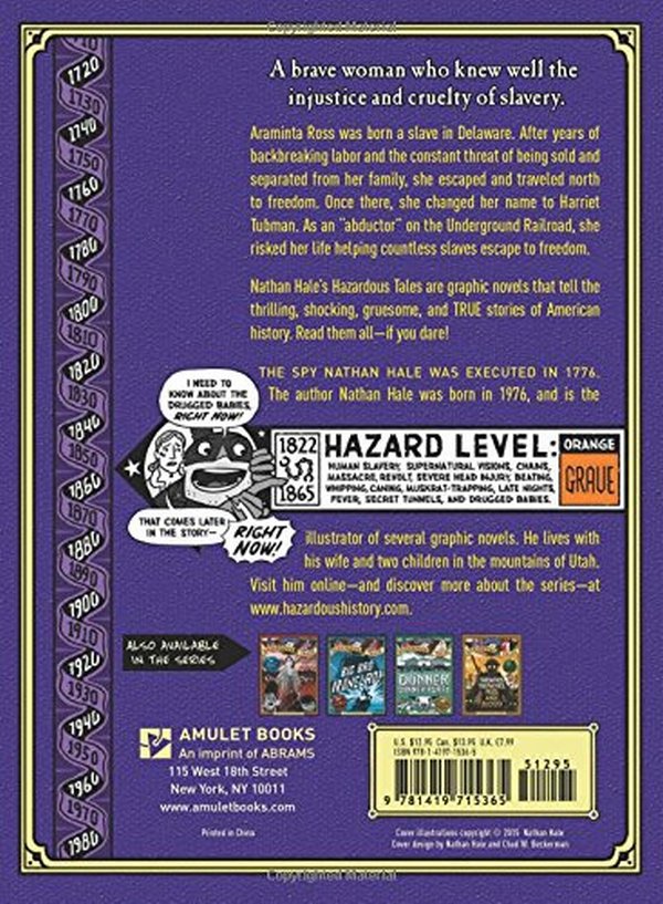 Бумажная книга «Nathan Hale's Hazardous Tales. The Underground Abductor», автор Натан Хейл - фото №1