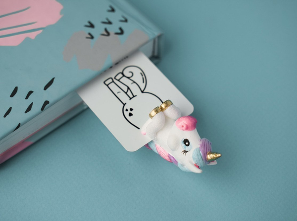 «Закладка MyBOOKmark Крошка единорог (MB225)» - фото №1