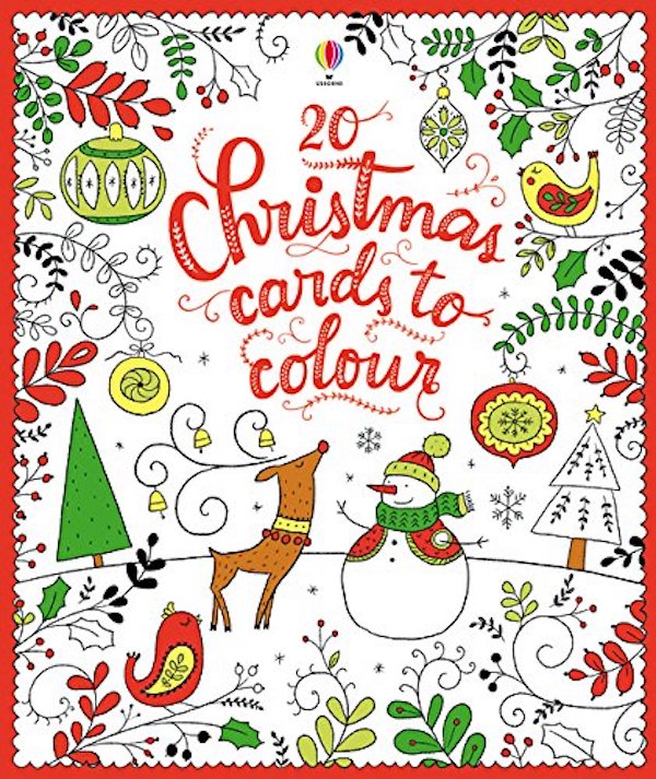 Бумажная книга «20 Christmas Cards to Colour », автор Кирстин Робсон - фото №1