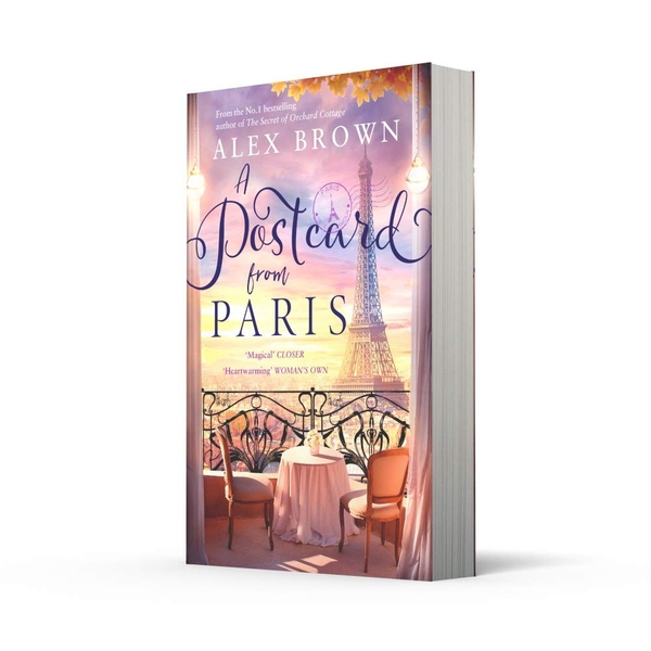 Паперова книга «A Postcard from Paris», автор Алекс Браун - фото №1