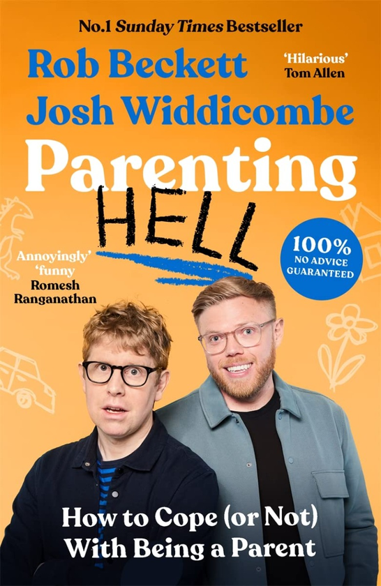 Паперова книга «Parenting Hell. How to Cope (or Not) With Being a Parent», авторів Роб Бекет, Джош Віддікомб - фото №1