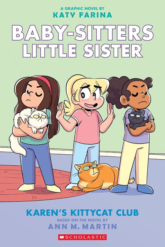 Бумажная книга «Baby-Sitters Little Sister. Karen's Kittycat Club. Volume 4», автор Энн М. Мартин - фото №1