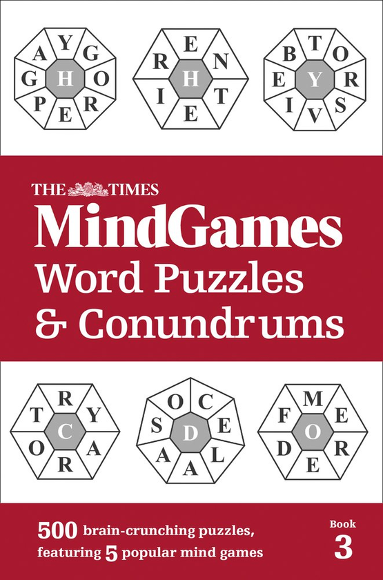 Бумажная книга «The Times MindGames Word Puzzles and Conundrums Book 3: 500 Brain-Crunching Puzzles» - фото №1