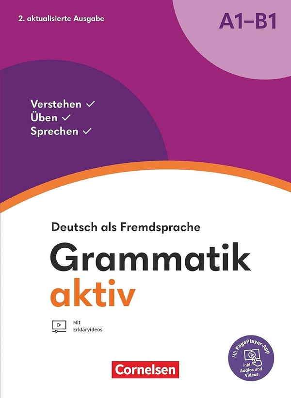 [object Object] «Grammatik. Grammatik aktiv A1-B1 (2. aktualisierte Ausgabe)», авторів Уте Восс, Фридеріке Джин - фото №1