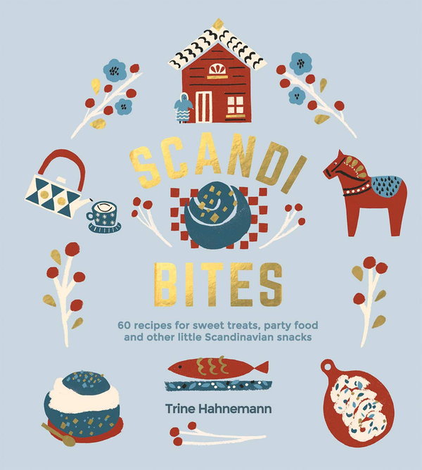 Бумажная книга «Scandi Bites: 60 recipes for sweet treats, party food and other little Scandinavian snacks», автор Трин Ганеман - фото №1