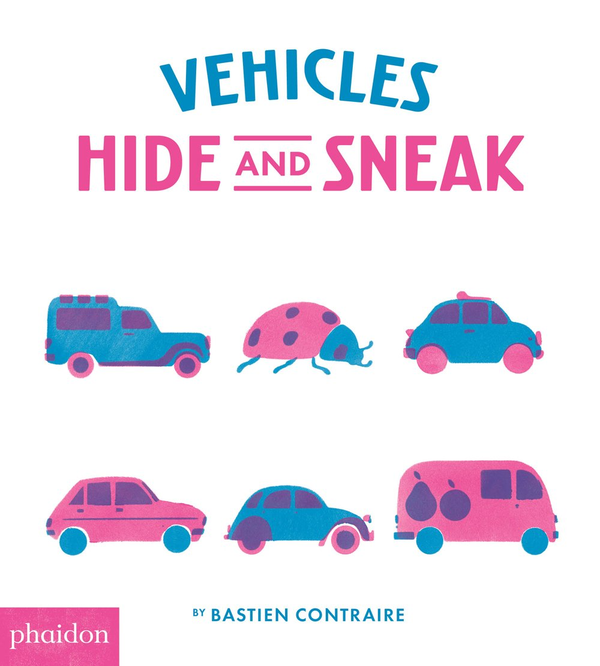 Бумажная книга «Vehicles Hide and Sneak» - фото №1