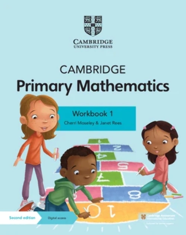 [object Object] «Cambridge Primary Mathematics Workbook 1 With Digital Access (1 Year)», авторов Черри Мозли, Джанет Риз - фото №1