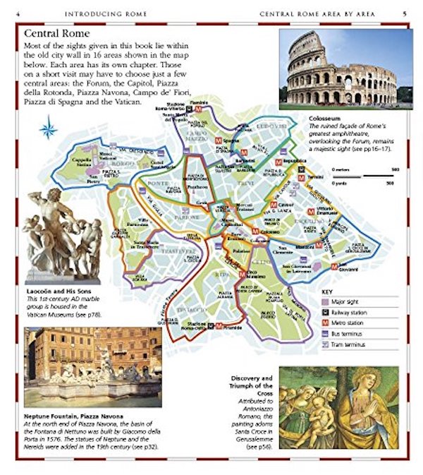 Бумажная книга «Rome Pocket Map and Guide » - фото №1
