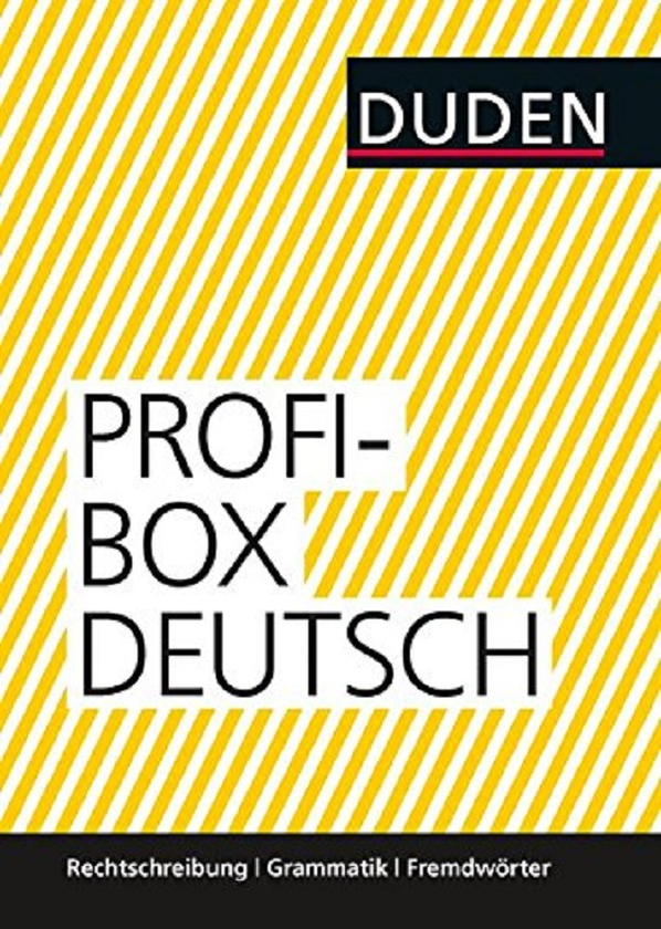 Бумажная книга «Duden Profibox Deutsch: Rechtschreibung, Grammatik und Fremdwörter» - фото №1