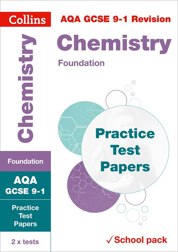 Бумажная книга «AQA GCSE 9-1 Chemistry Foundation Practice Test Papers: Shrink-Wrapped School Pack» - фото №1
