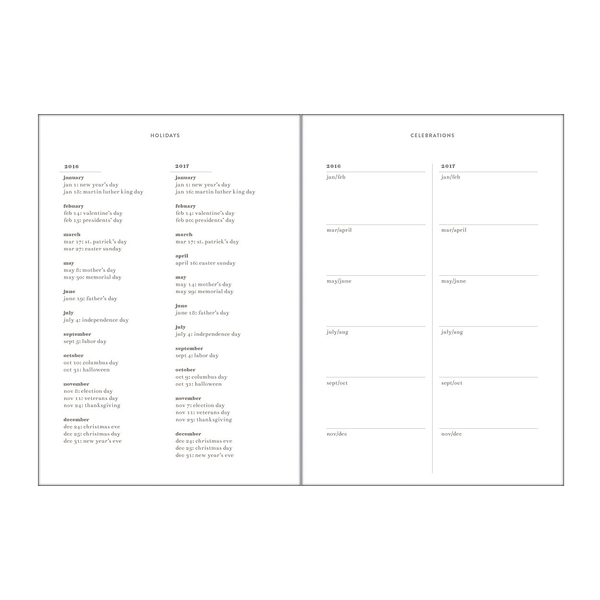 Бумажная книга «Adrift Gilded Planner» - фото №1