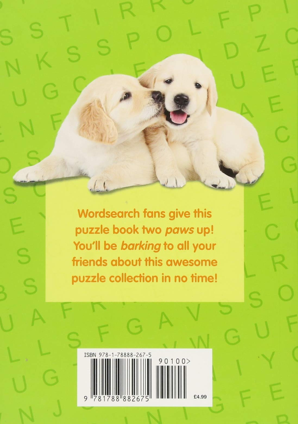 Бумажная книга «Puppy Puzzles Wordsearch», автор Эрик Сондерс - фото №1