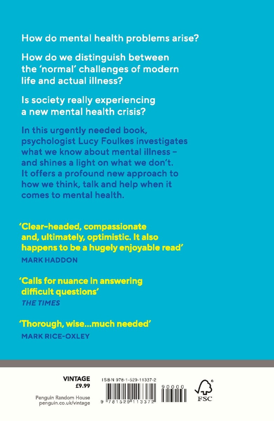 Паперова книга «What Mental Illness Really Is... (and what it isn't)», автор Люсі Фоулкс - фото №1