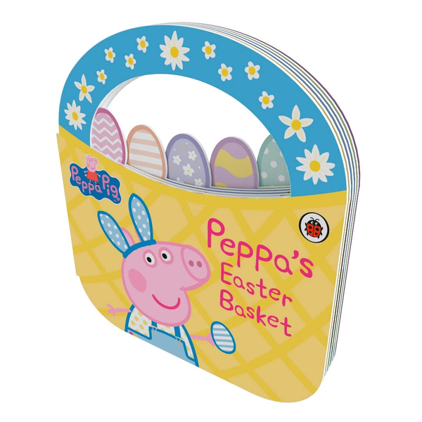 Бумажная книга «Peppa Pig. Peppa's Easter Basket Shaped Board Book» - фото №1