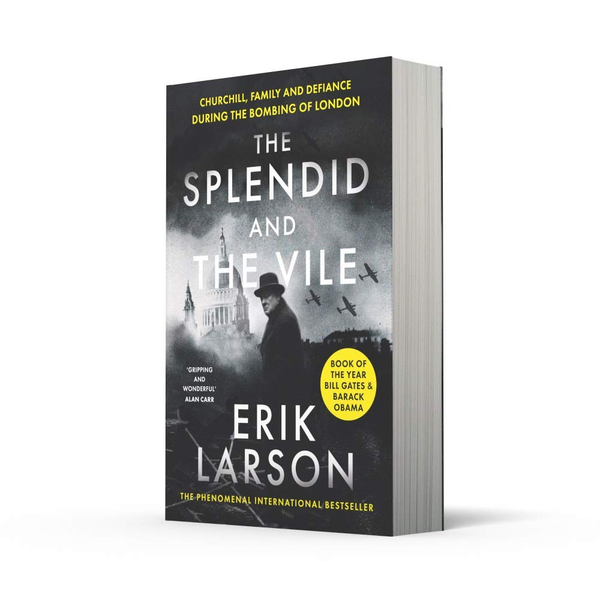 Паперова книга «The Splendid and the Vile», автор Ерік Ларсон - фото №1