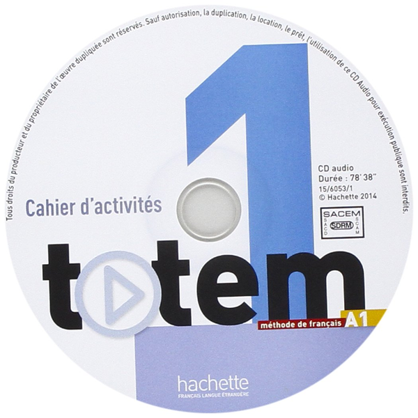Паперова книга «Totem: Niveau 1: Cahier d'activites (+ CD audio)», авторів Jean-Thierry Le Bougnec, Marie-José Lopes - фото №1