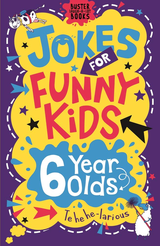 Паперова книга «Jokes for Funny Kids. 6 Year Olds», авторів Ендрю Піндер, Джонні Лейтон - фото №1
