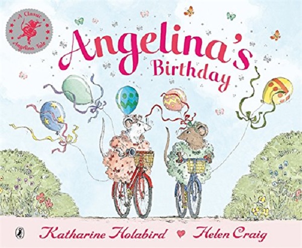 Паперова книга «Angelinas Birthday», автор Кетрін Холаберд - фото №1