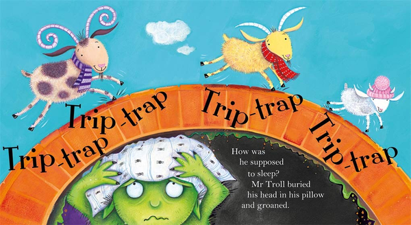 Бумажная книга «The Three Billy Goats Fluff », автор Рэйчел Мортимер - фото №1