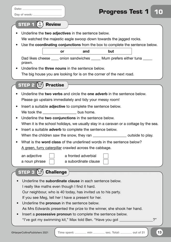 Паперова книга «English in 5 Minutes a Day Age 9-10: Ideal for Use at Home» - фото №1