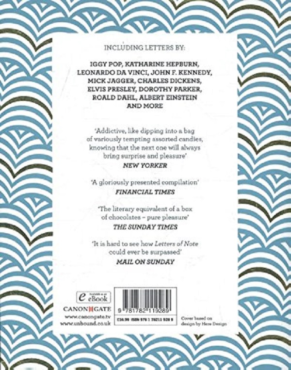 Бумажная книга «Letters of Note. Correspondence Deserving of a Wider Audience», автор Шон Ашер - фото №1